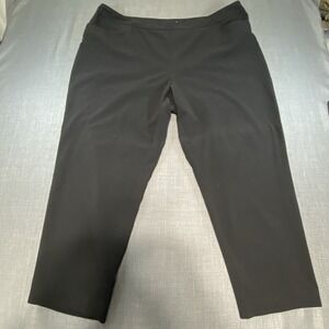 Roz & Ali Womens Size 22 Black Stretch Dress Pants (2Pair) And 3x Blue Top Bonus